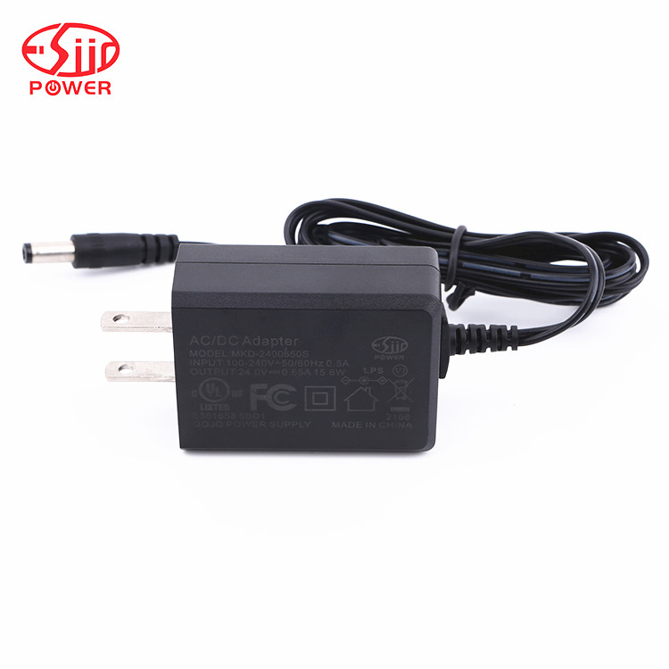 MKD 18W系列 插墙式 黑色 立式外壳 带线 美规